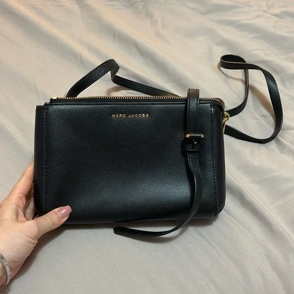 Marc Jacobs Commuter Leather Black CrossBody Bag - Picture 5 of 11